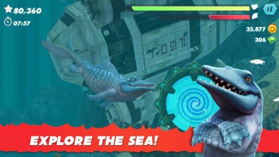 Hungry Shark Evolution screenshot №7