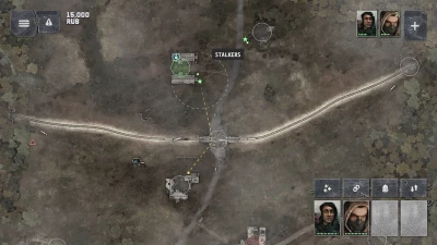 War Groups screen 2