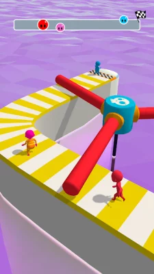 Fun Race 3D: Пройди испытания! screenshot №2